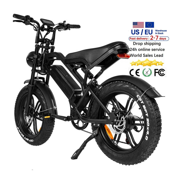 V20 ebike upgrade Fat Tire Mountain Off-road /City ebike sport Electric 250W E-bike V20 fatbike